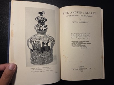The Ancient Secret In Search of the Holy Grail 1955 by Flavia Anderson