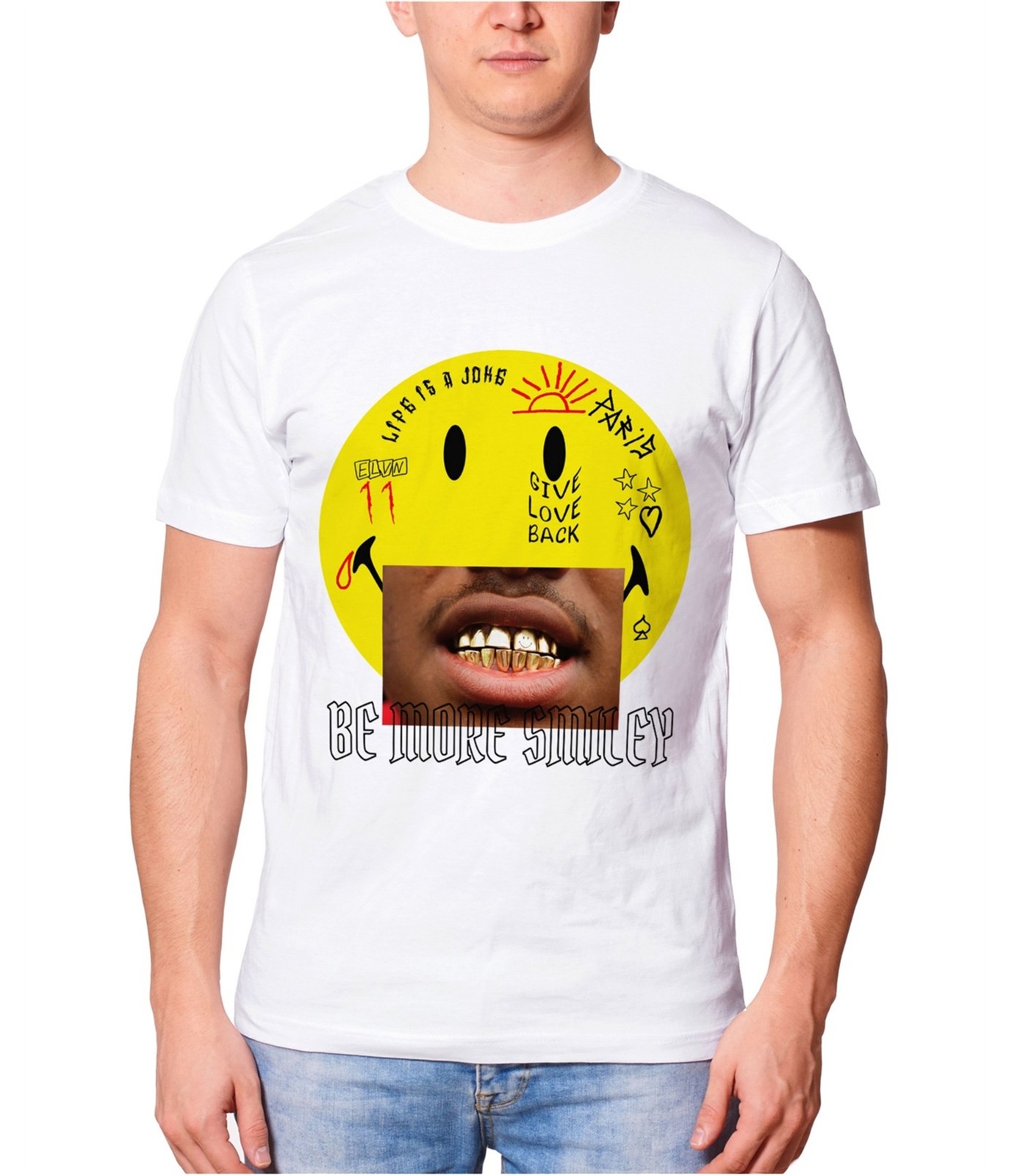 Мужская футболка с рисунком ягненка от Elevenparis