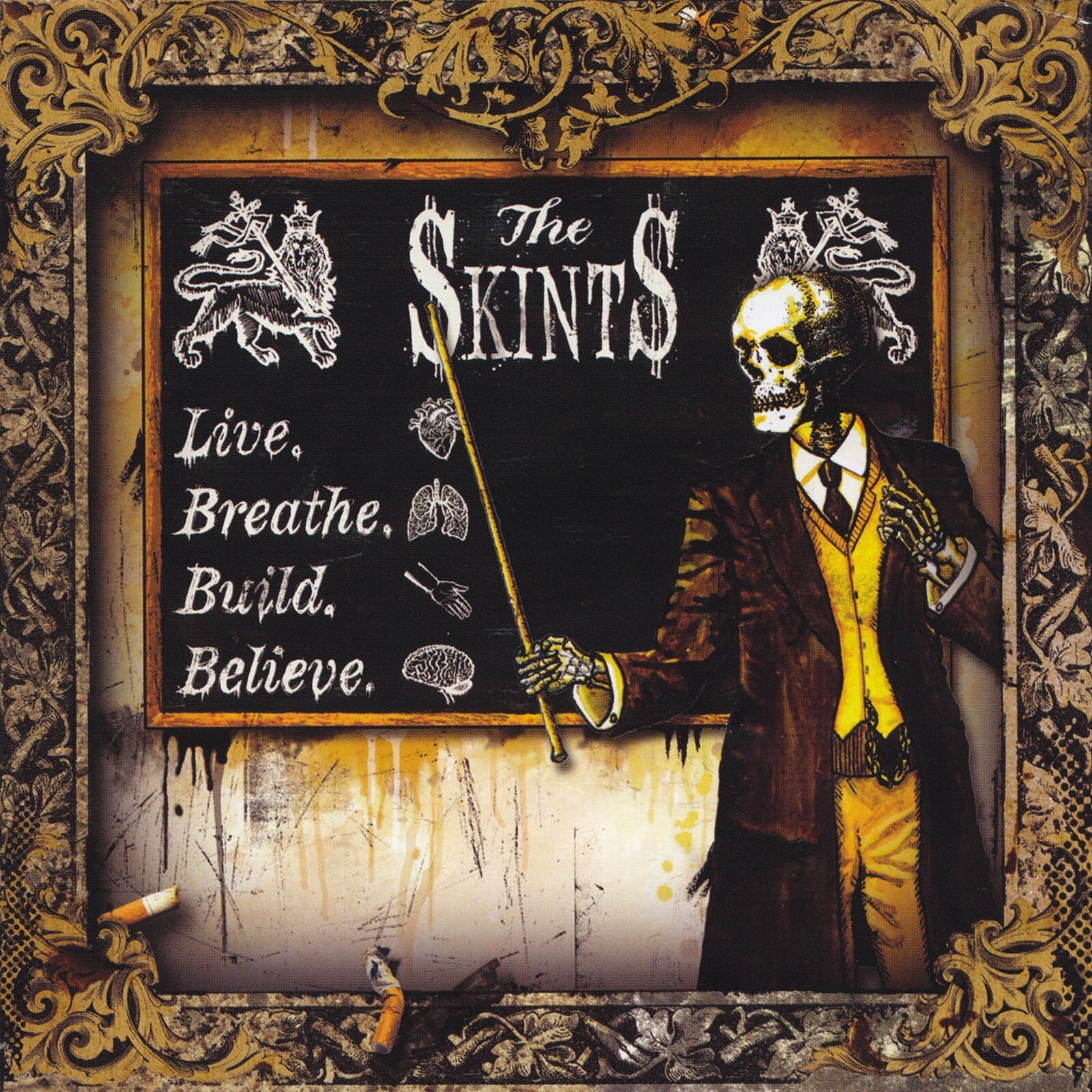 Skints Live, Respira, Costruisci, Credi CD UXB005 NUOVO