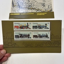 1984 Canada SC# 1036-1039 - Canadian Locomotives(1860-1902) Lot# 155 M-NH  