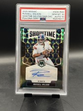2025 Mosaic Russell Wilson Showtime Autograph /25 #SOS-RWI  10/10