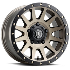 17x8.5 Icon Alloys Compression Bronze Wheel 5x5 -6mm