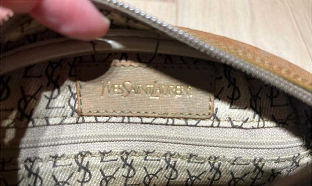 Borsa a tracolla Yves Saint Laurent modello giraffa elegante donna usata dal Giappone