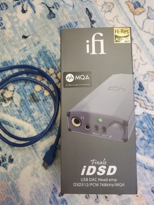 iFi AUDIO micro iDSD Signature Finale Portable Headphone Amp and DAC Retail Box
