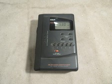 RCA Stereo Cassette Player and AM/FM Radio (RP-1868A) With Belt Clip