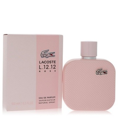 Lacoste Eau De Lacoste L.12.12 Rose by Lacoste Eau De Parfum Spray 3.3 oz (Women
