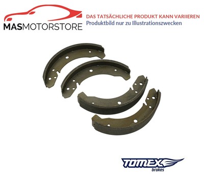 BREMSBACKEN TROMMELBREMSE SATZ TOMEX BRAKES TX 22-07 P FÜR TOYOTA RAV 4 II