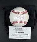 TREY YESAVAGE SIGNED OFFICIAL MLB BASEBALL W/ FANATICS CERT AUTO BLUE JAYS