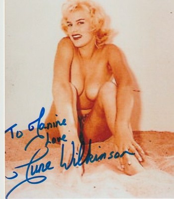 June Wilkinson - brit. Pin-up-Girl und Schauspielerin (+2025)