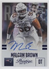 2015 Panini Prestige Rookie Signatures Malcom Brown #263 Auto s4f