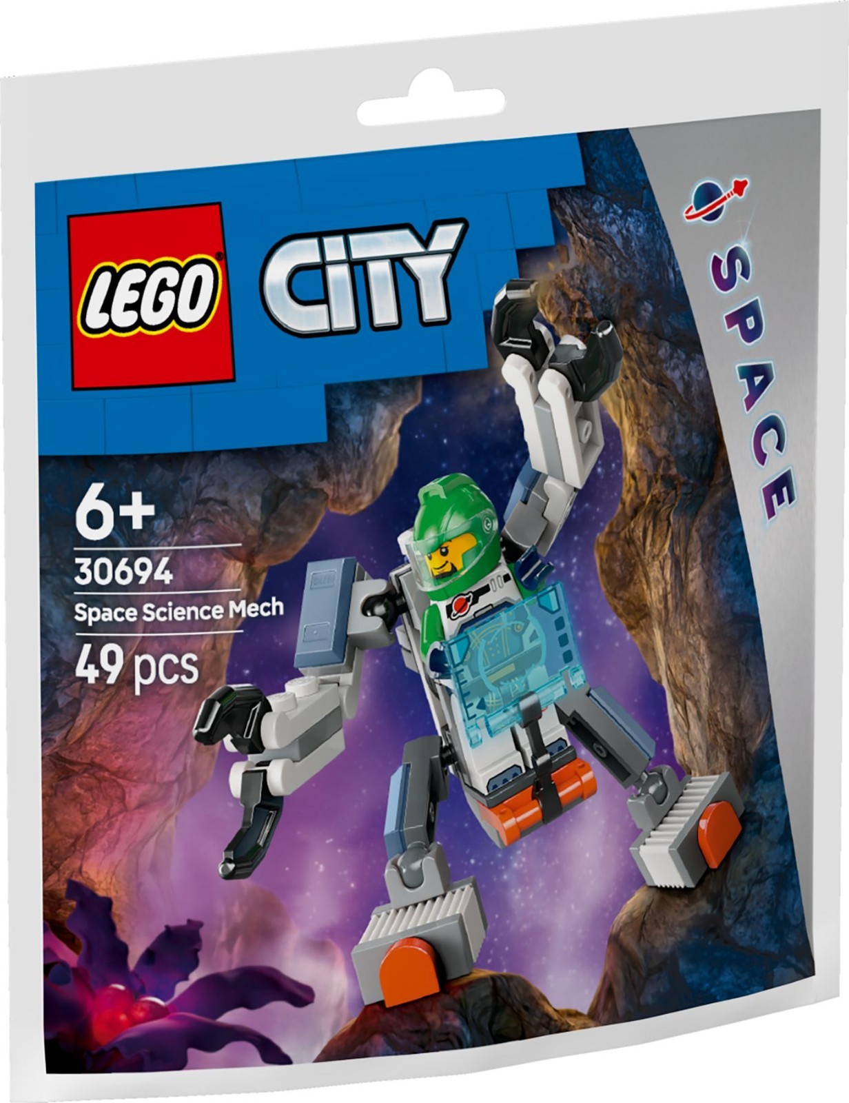 LEGO City Space Science Mech 30694 Set 49 Teile Neu Versiegelt - Bild 3