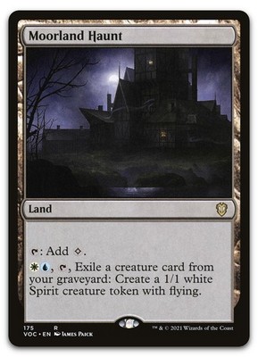 Moorland Haunt #175 (NM) Crimson Vow VOC Magic MTG