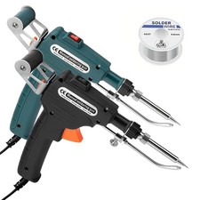 60W Solder Gun Kit Auto Soldering Feed Hand-Held Welding Iron Power Tool Kit