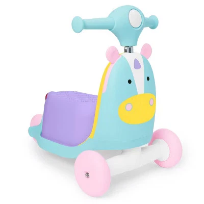 Skip Hop Kids' 3-in-1 Ride On Scooter and Wagon Toy - Unicorn
Opens in a new window or tab