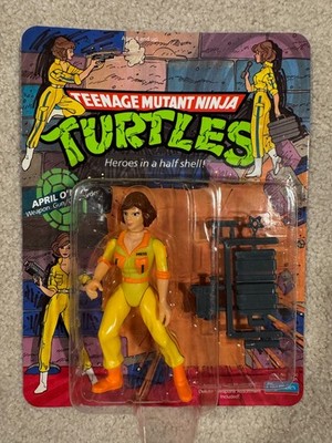 TMNT April O'Neil 1988 Unpunched MOC MOSC 5005 Ninja Turtles Playmates