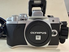 Olympus OM-D E-M10 Mark III Silver Mirrorless Camera Body -650 shots