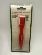 Wildflower Seed & Tool Company Hand Held Multi Sharpener Knife Blade Pruners New