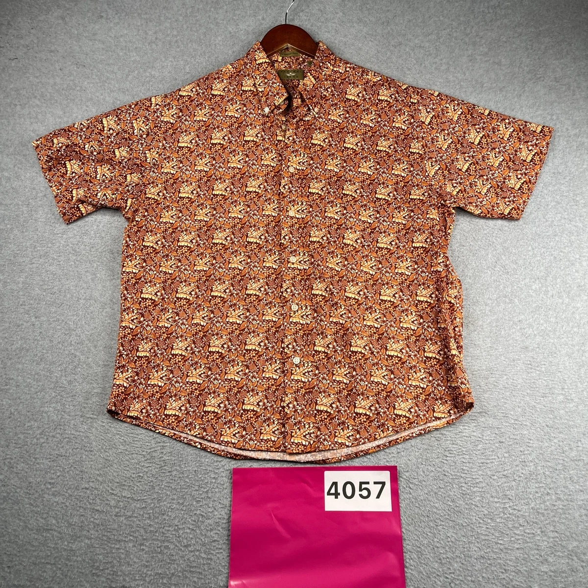 Natural Issue Short Sleeve Regular Fit Casual Button-Down Shirts