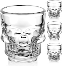Bicchieri Da Liquore a Forma Di Teschio, Set Di 4 Scheletro Tazza Vodka, Tazza D