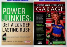 Castrol Syntec Motor Oil 2008 Trade Print Magazine Ad Poster ADVERT