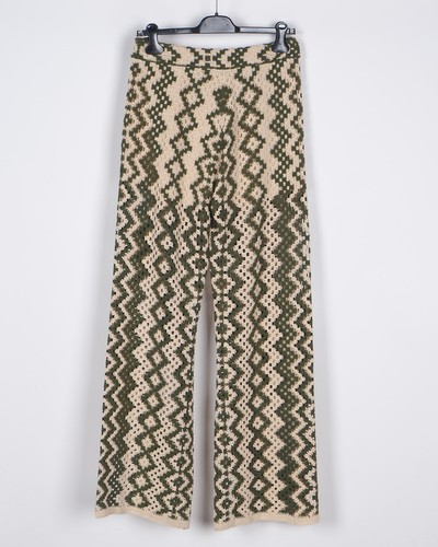 Sandro Paris Women's Trousers Size 38 FR / M Knit Pants SFPPA01160 RRP: 265 Eur - Picture 3 of 5