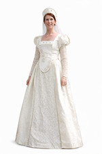 Stunning Medieval /  Tudor Queen inc Headdress , Bespoke Commission