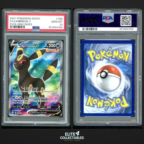 Umbreon V 188/203  - PSA 10 (Evolving Skies)