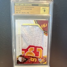 2017 Panini Immaculate JuJu Smith-Schuster Patch #19 /14 USC Trojans ODIZ Game W
