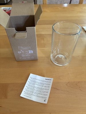 Nespresso View Recipe Glass, Large, NIB 133239