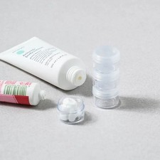 5ml Empty Cosmetic Jars 4 Pack Clear Refillable Travel Cream Containers