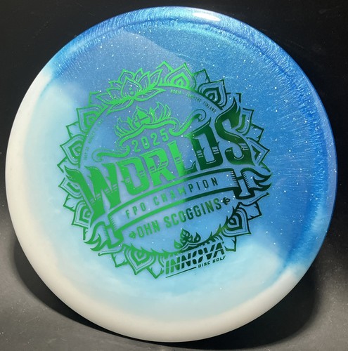 Leopard3 Test Material Ohn Scoggins (Commemorative) - Blue/White 175g New - Picture 2 of 3