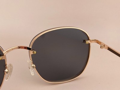 Quay Australia Sunglasses Jezabell Rimless 126 Gold Frame  display picture 1