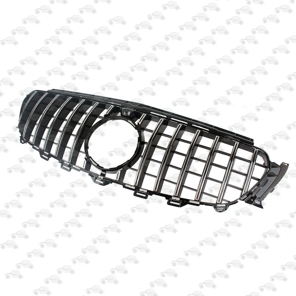 Parrilla frontal de carreras para Mercedes-Benz W213 W238 E260 E300 E400 2016-2020 Foto 4 de 4