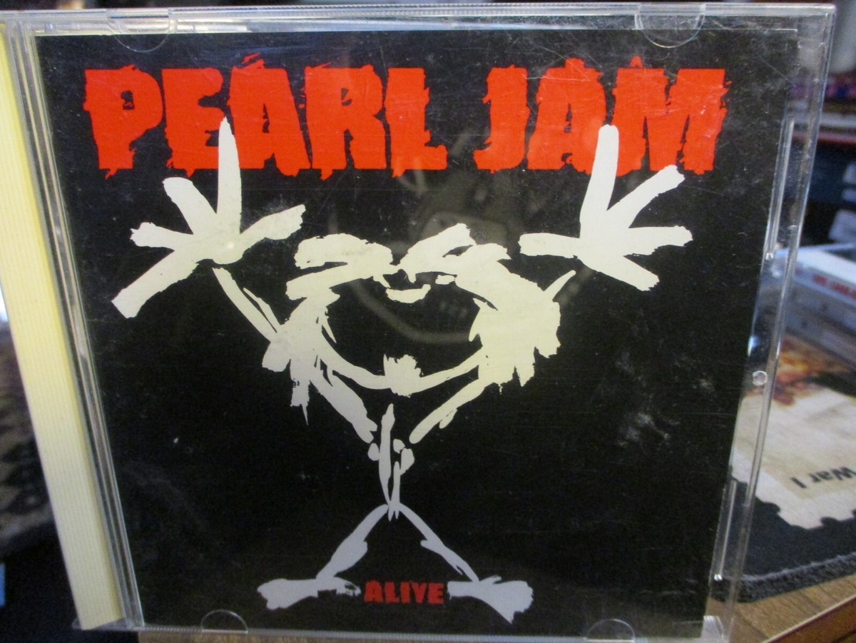 1991 PEARL JAM Alive 4 Track Japan CD Sony SRCS 5884 No Obi VG+/NM