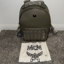 Authentic MCM Unsex BACKPACK MEDIUM Sea Turtl...