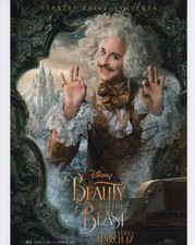 Stanley Tucci Beauty and the BEast Autographed Signed 8x10 Photo COA #1