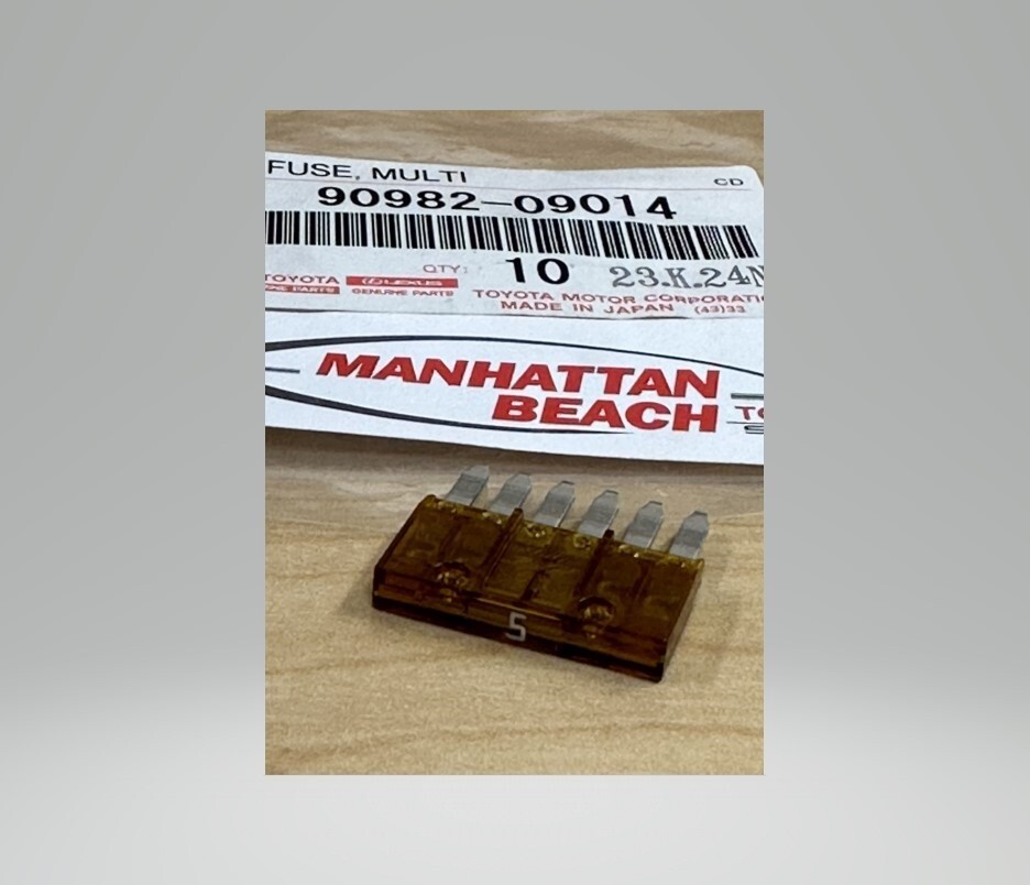 00-05 CELICA FUSE 5A 5 AMP MULITI YELLOW BLOCK GENUINE