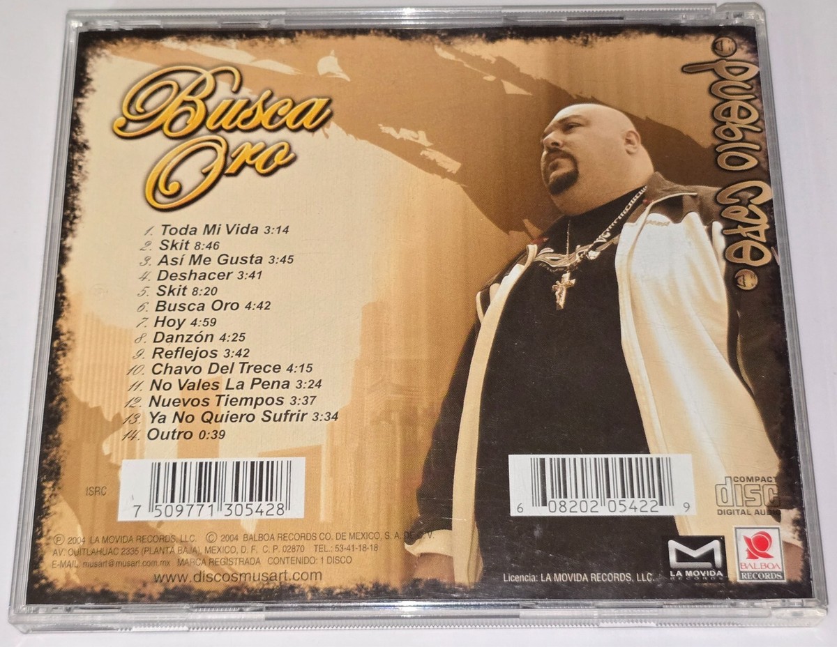 PUEBLO CAFE BUSCA ORO CD RAP BROWNTOWN LOOTERS G FUNK LATINO