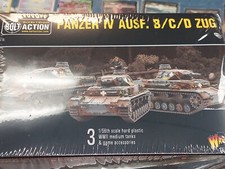 Panzer IV Ausf. B/C/D Zug Bolt Action WWII Warlord Games Miniature Model New 