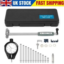 Indicator Dial Bore Gauge Cylinder Measuring Micrometer Kit 50-160mm 0.01mm NEW