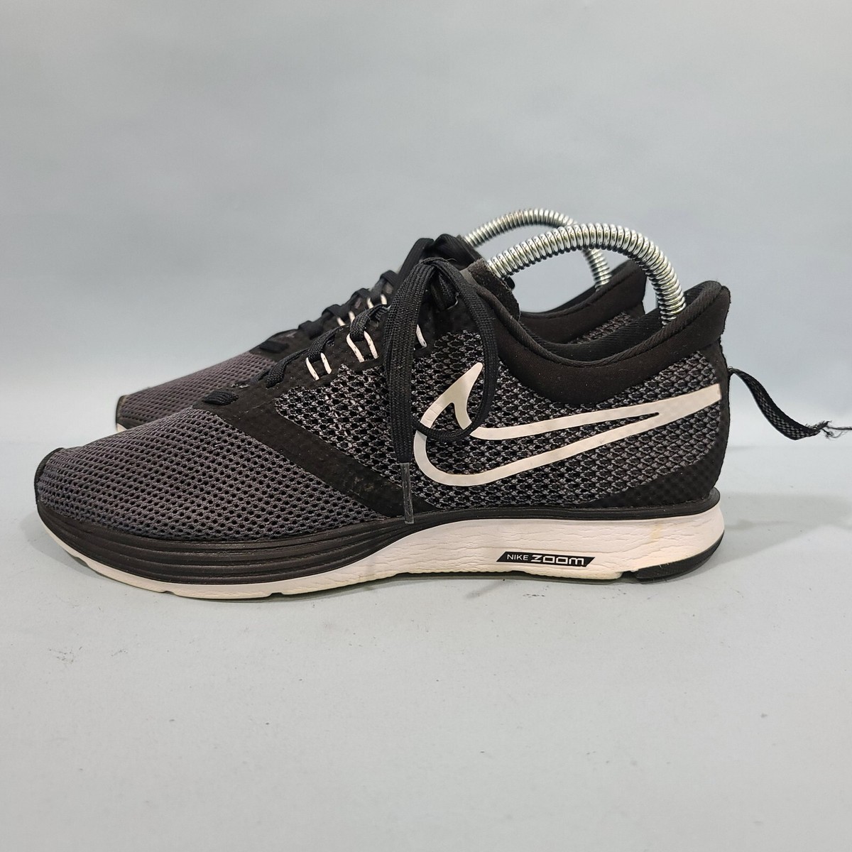 Outlet Nike Nike Men Grey Zoom Strike Running Shoes Nike Zoom