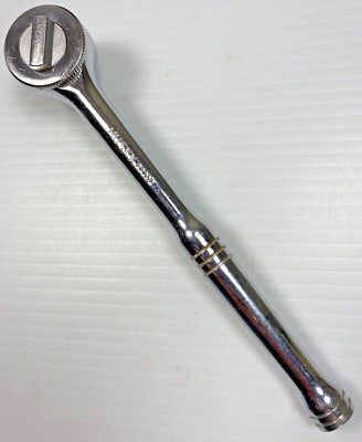Vintage Husky Tools 22202 Thumb Wheel Quick Release Reversible Ratchet 3/8 Drive