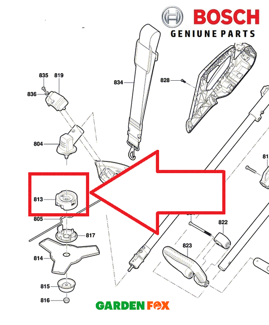 Genuine Bosch AFS 2337 Strimmer Cutting