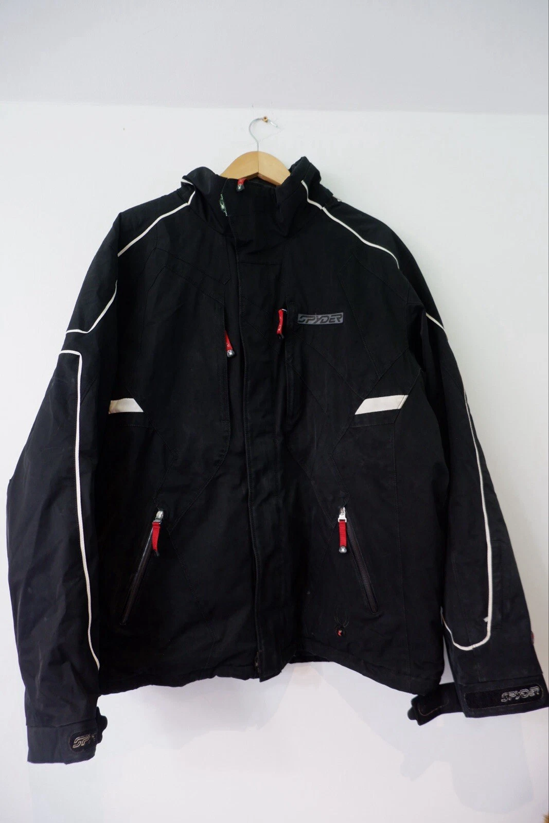 Veste manteau ski snowboard homme Spyder taille 46 noir Thinsulate Supreme