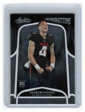 2022 Panini Absolute DESMOND RIDDER #INT-3 Introductions Atlanta Falcons A-15