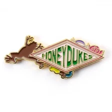 Honeydukes Sweet Shop Chocolate Frog (Harry Potter) Logo Enamel Pin