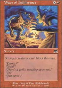 Wave of Indifference x4 - Onslaught - NM-Mint, English - Onslaught