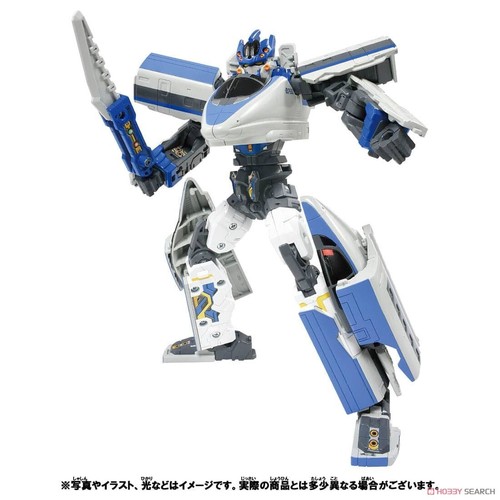 TAKARA TOMY PLARAIL SHINKANSEN HENKEI ROBO SHINKALION Z 500 OSAKA KANJYO SET - Foto 3 di 10