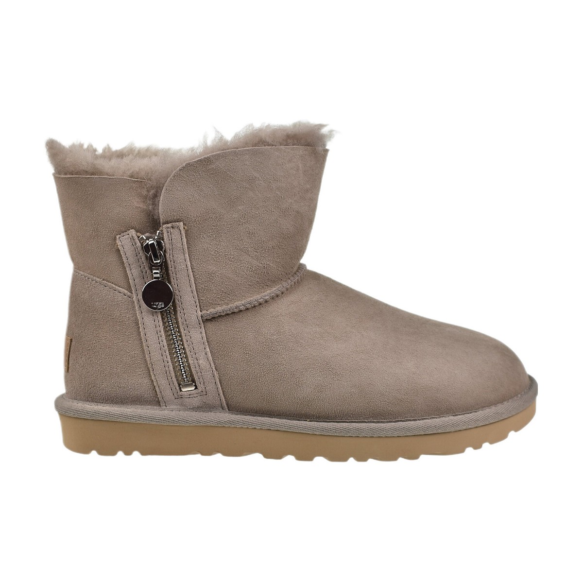 UGG Bailey Zip Mini Women's Boots Grey 1112481-GOA | eBay