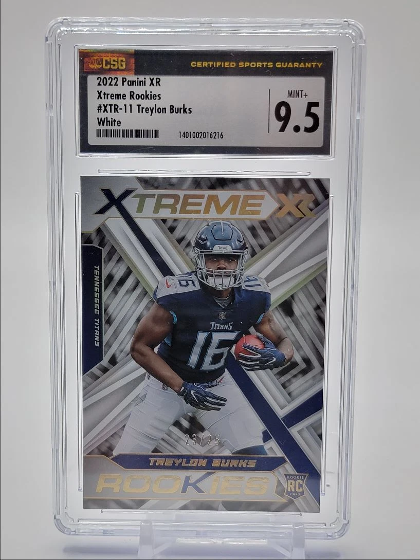 Treylon Burks Panini XR Xtreme Rookies #XTR11 Red